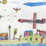 Los niños de la frontera norte dibujan su realidad