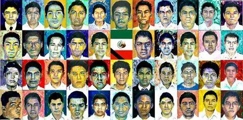 Con el lema "vivos se los llevaron, vivos los queremos", en distintas ciudades de México se realizan marchas para exigir la aparición de los 43 normalistas. Foto: fanpage de Ayotzinapa Causa.