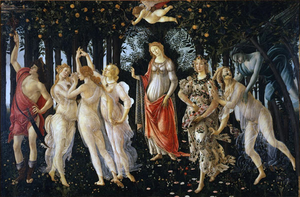 La Primavera, de Sandro Botticelli.