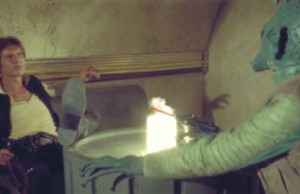 Fotograma de la escena de Han Solo y Greedo. Tomado de starwars.com