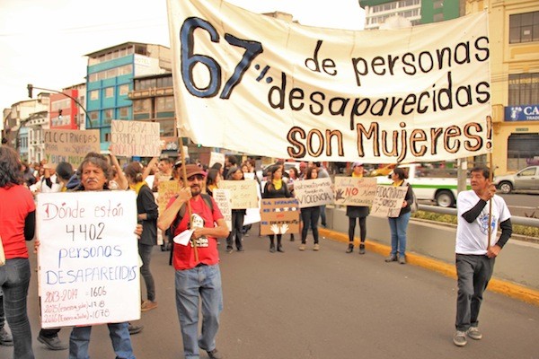 Familiares de ASFADEC resaltan el espeluznante dato: 67% de desaparecidos son mujeres.