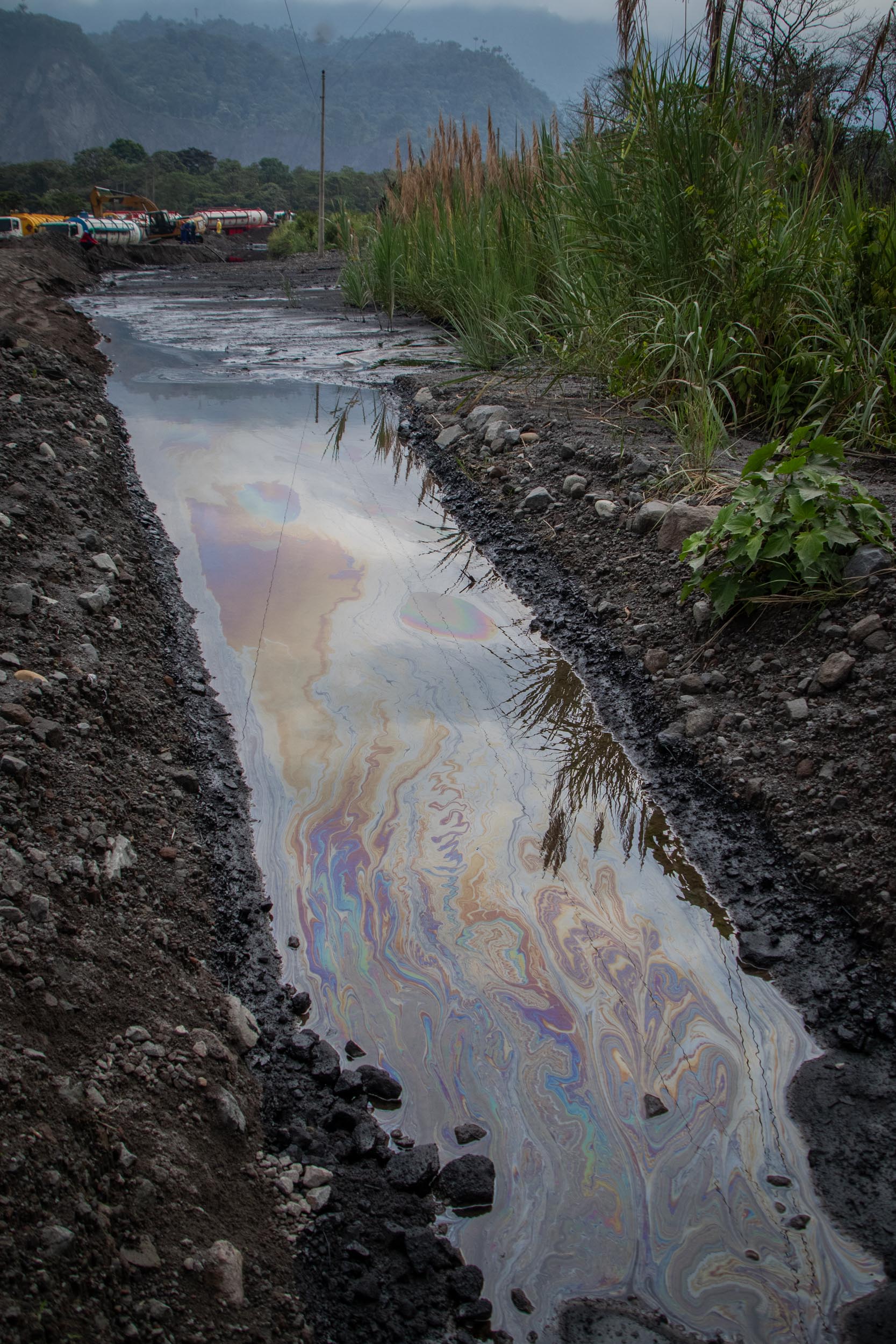 nuevo derrame en el río Coca