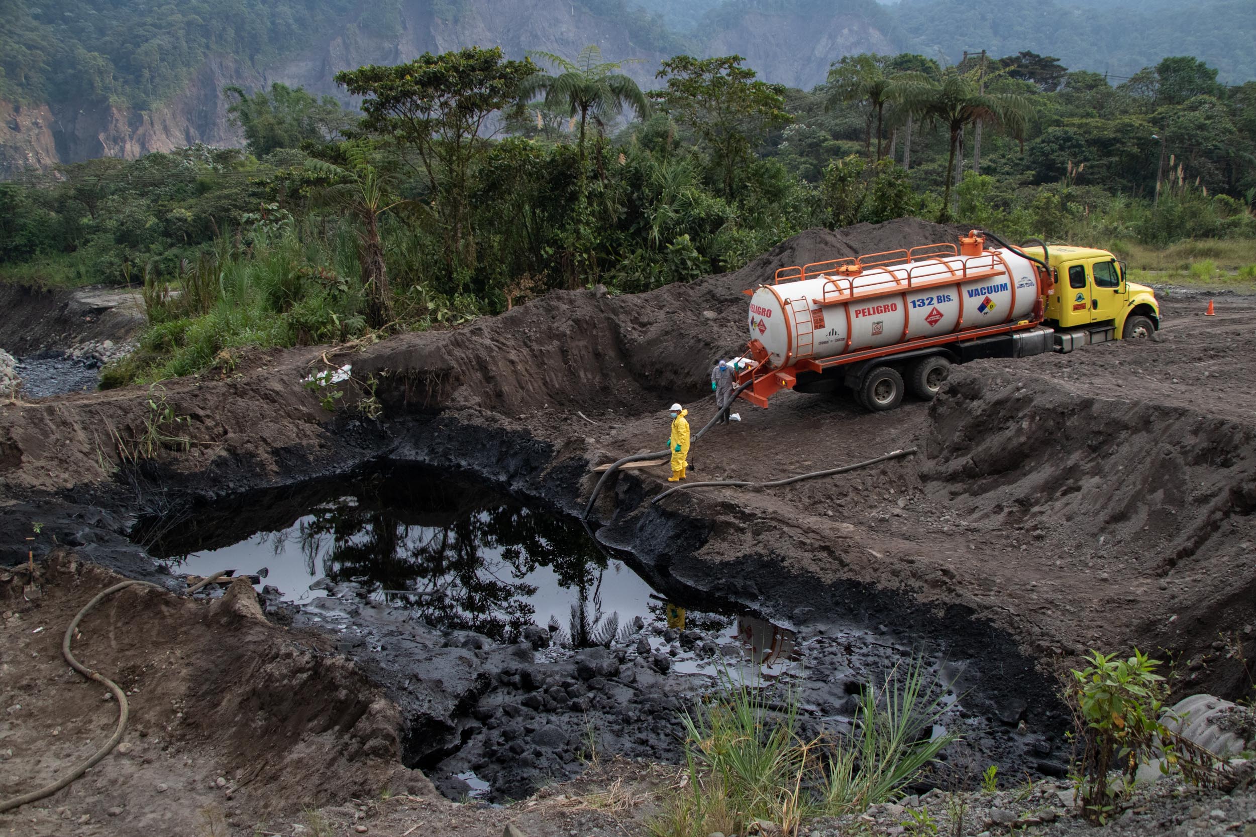 nuevo derrame en el río Coca