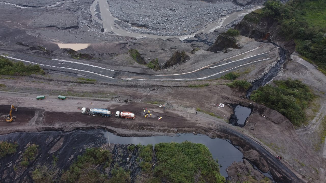 nuevo derrame en el río Coca