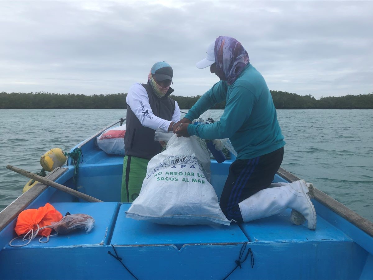 basura en Galápagos