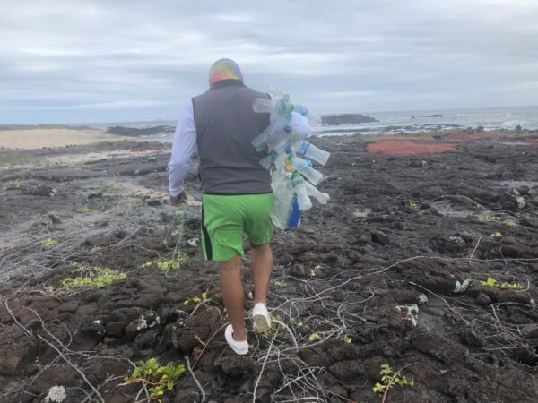 basura en Galápagos