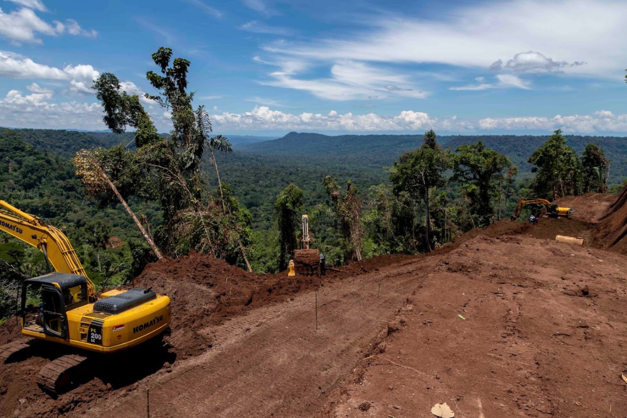 Nuevos caminos deforestan territorio waorani