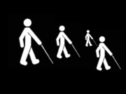 La vida detrás de un bastón blanco La vida detrás de un bastón blanco